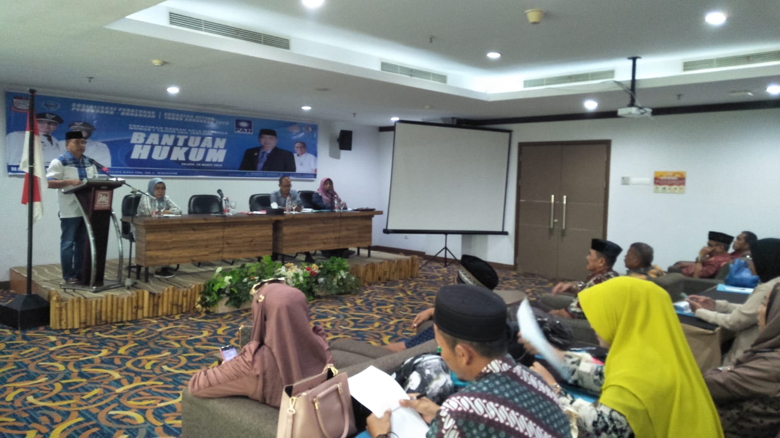 Anggota Dewan Sangkala Saddiko Paparkan Mekanisme Pemberian Bantuan Hukum